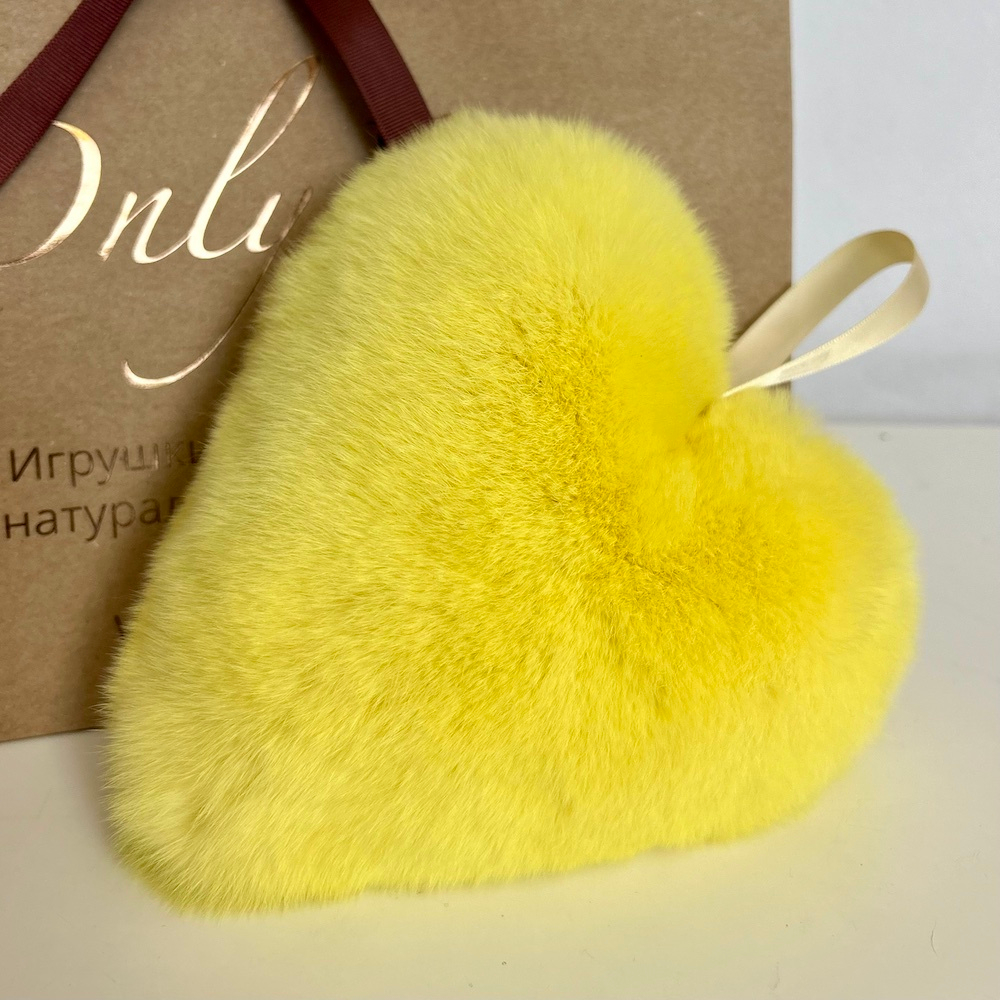 сердце из меха