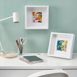 IKEA SANNAHED  (ИКЕА САННАХЕД)  -  Рамка - белый 25х25 см
