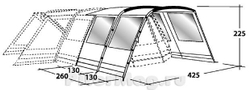 Outwell Montana 6P Front Extension [110160]