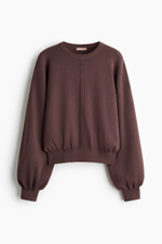 Тонкий свитер с рукавами-баллонами - H&M