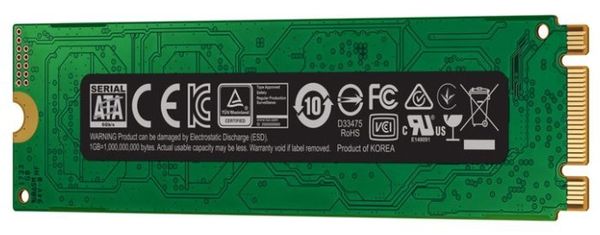 SSD диск Samsung 860 EVO M.2 1000GB (1TB) MZ-N6E1T0BW