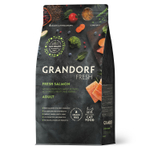 Сухой корм GRANDORF FRESH для взрослых кошек Свежее филе лосося с бататом