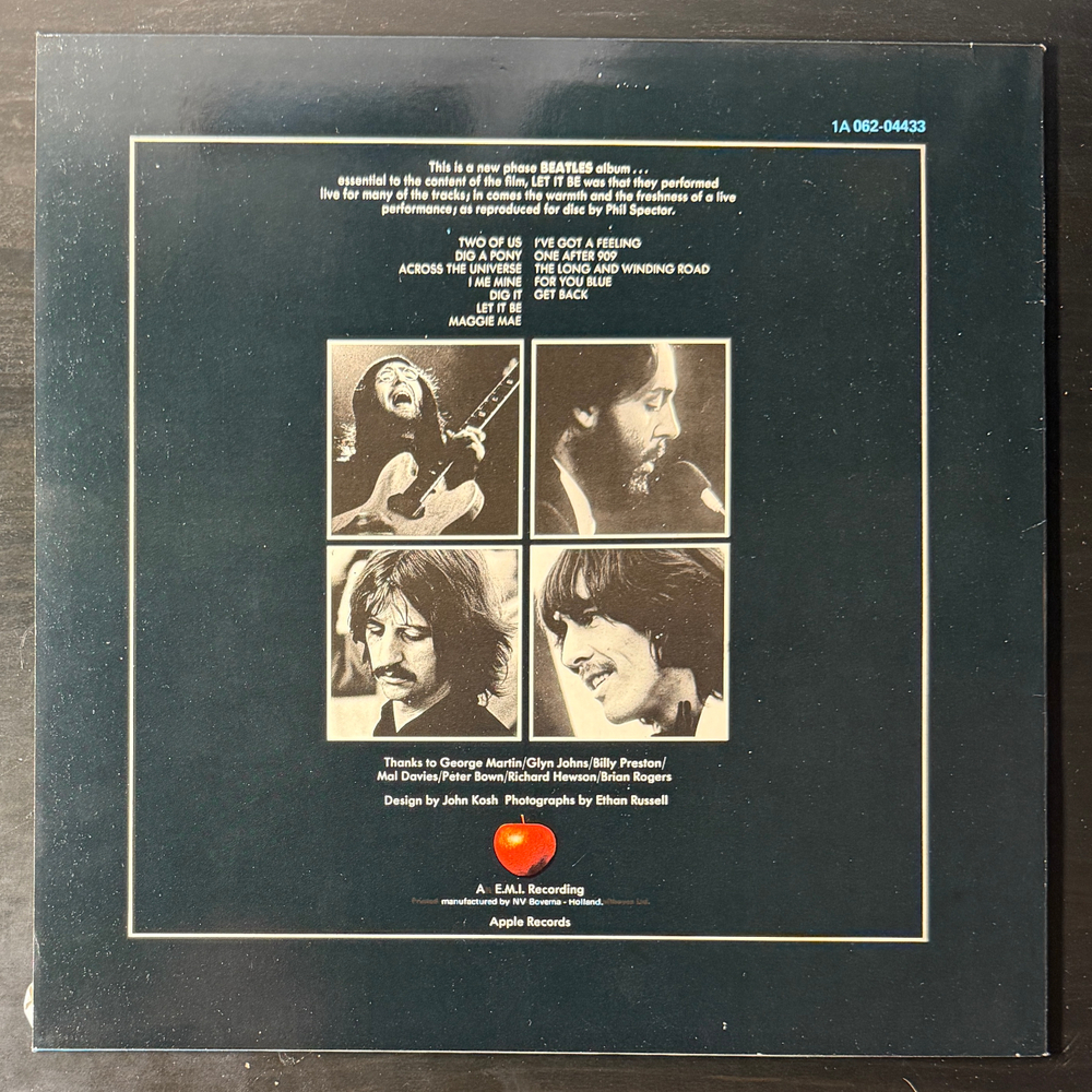 The Beatles ‎– Let It Be (Голландия)