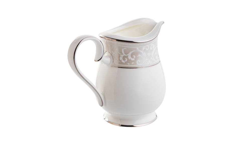 Молочник 220мл Noritake Монтвейл платиновый кант