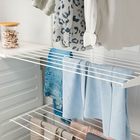 Сушилка для белья IKEA BOAXEL (БОАКСЕЛЬ), Белый, 80x40 см