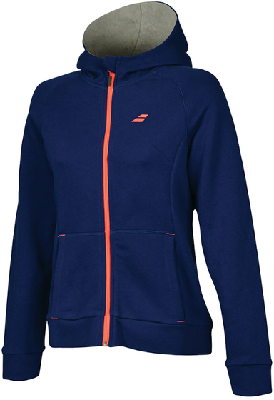 Куртка с капюшоном для девочек Babolat Core Hood Sweat
