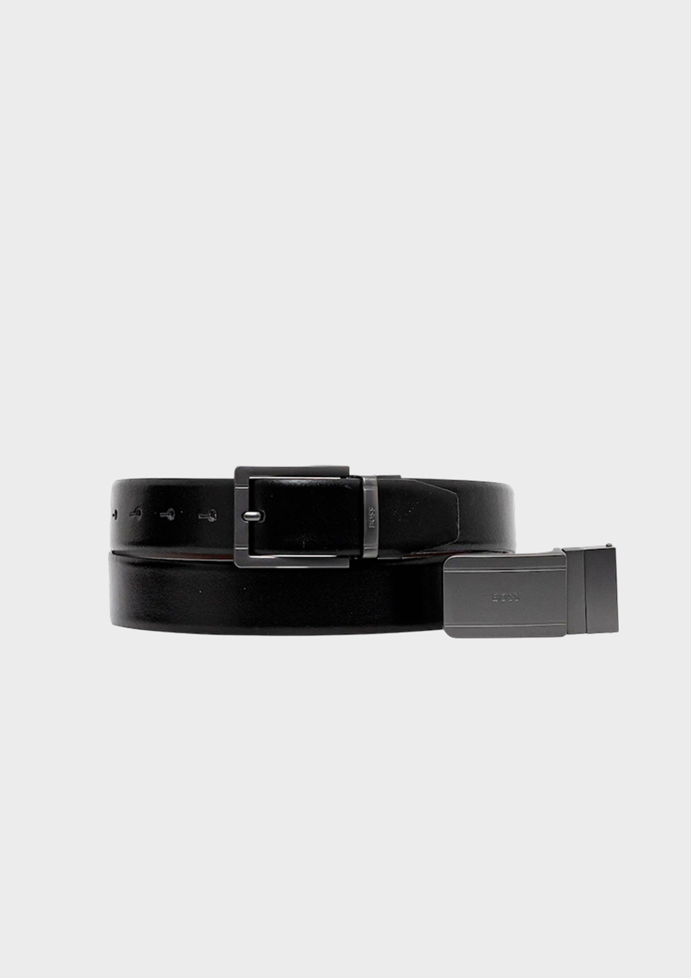Ремень двусторонний (2 пряжки) BOSS Gifflet Gb35 pp