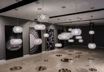 Подвесной дизайнерский светильник  CABOCHE media от Foscarini (янтарный)