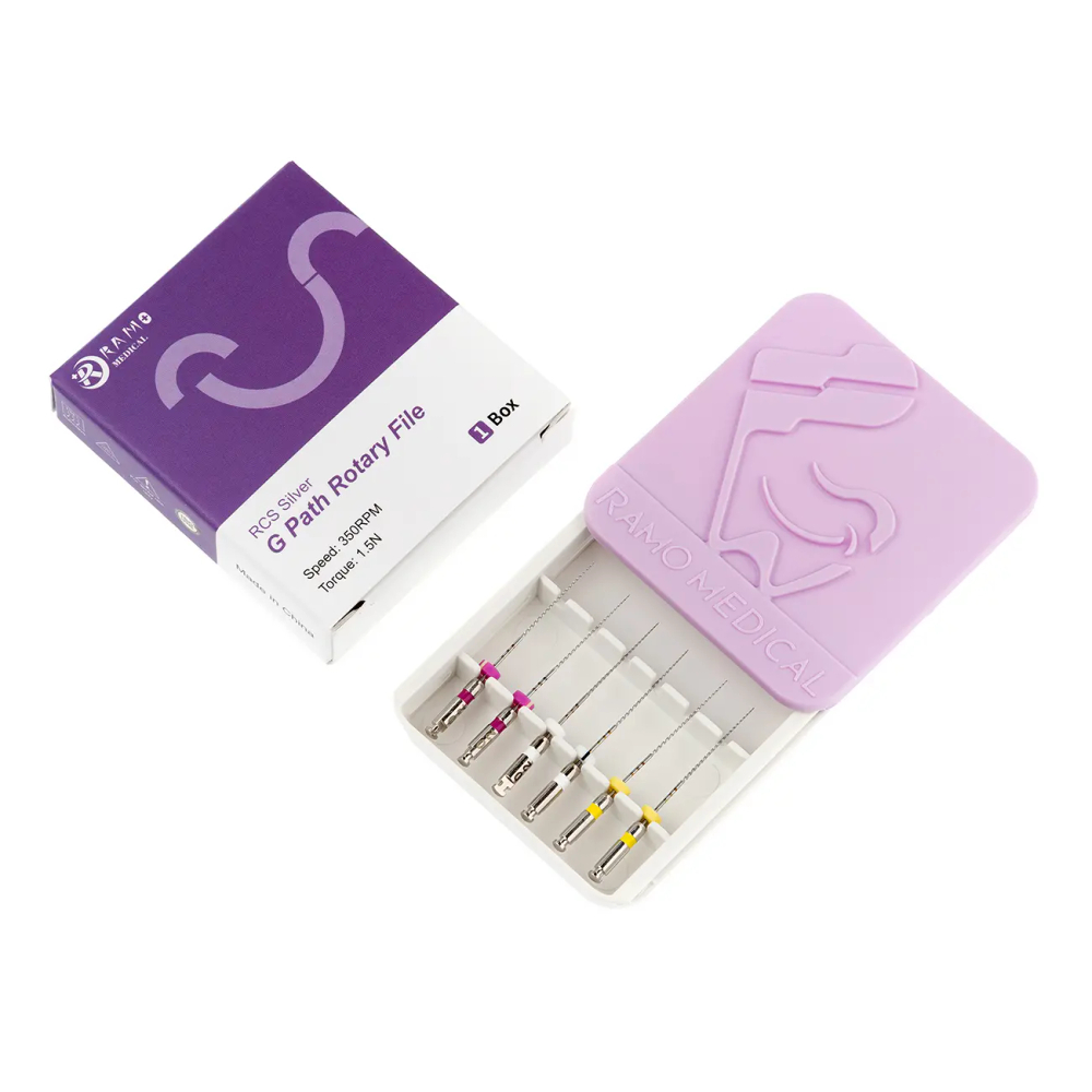 Файлы машинные RCS Silver G Path ассорти 13/02 (2 шт), 16/02 (2 шт), 19/02 (2 шт) (25 мм) (набор 6шт.)