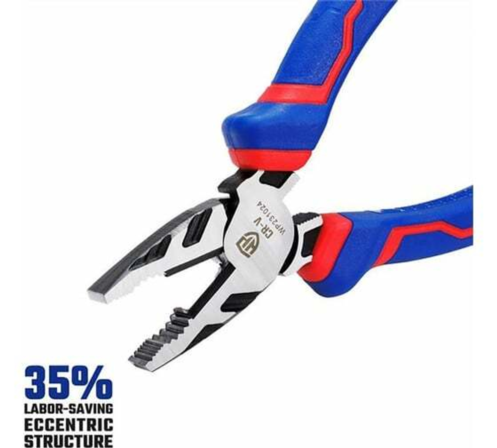 Комбинированные плоскогубцы WORKPRO 160 мм, 6 дюймов, CR-V WP231024
