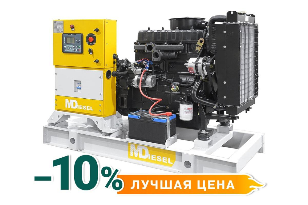 Дизельный генератор 30 кВт Mitsudiesel МД АД-30С-Т400-1РМ29