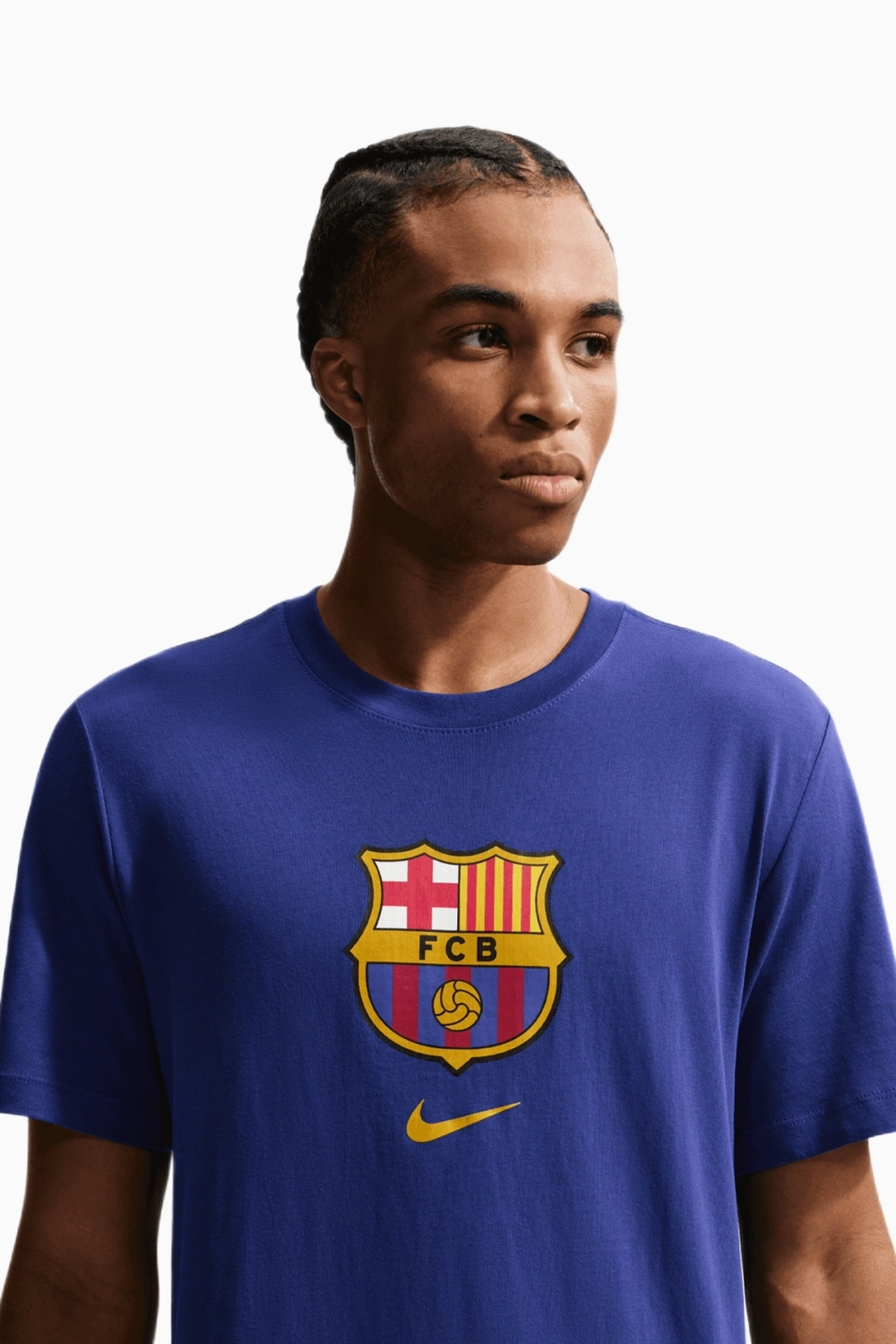 Футболка Nike FC Barcelona 26/27 Crest Tee - синий