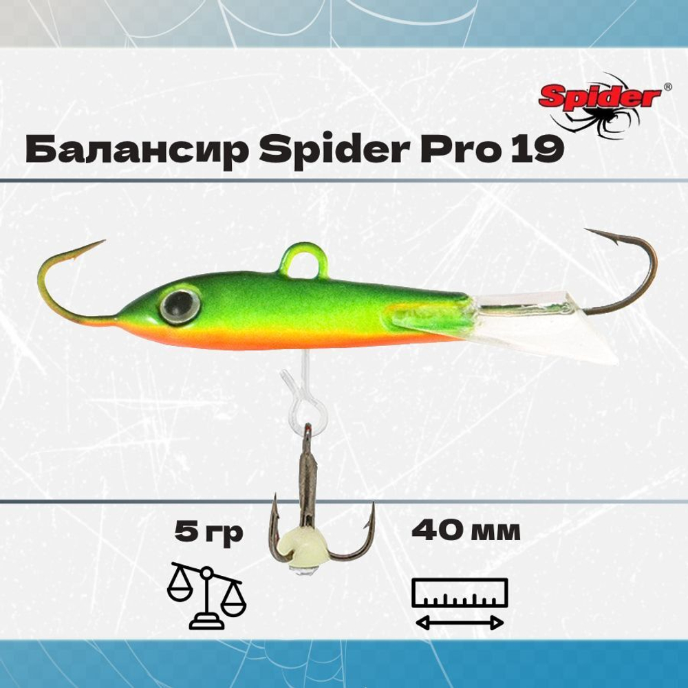 Балансир рыболовный Pro 19 5гр, 40мм, цвет 30