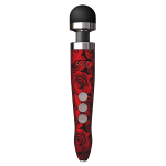 Беспроводной вибратор-вонд 28см принт Розы Doxy Die Cast 3R Massage Wand Roses