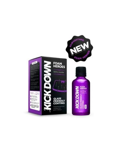 Foam Heroes Kickdown антидождь для стекол, 50мл