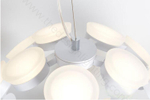 Pendant Led design lamp Scopas by Artemide (White)