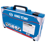 KING TONY (3545MRV) Набор торцевых головок с принадлежностями 3/8", 6-гранные, 6-24 мм, 45 предметов