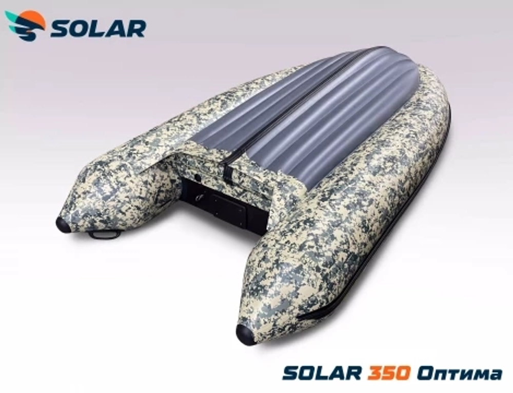 Лодка надувная моторная solar-350 к (оптима)