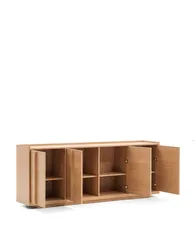 Комод Onix, 200х80х45 см, шпон дуба натурального цвета