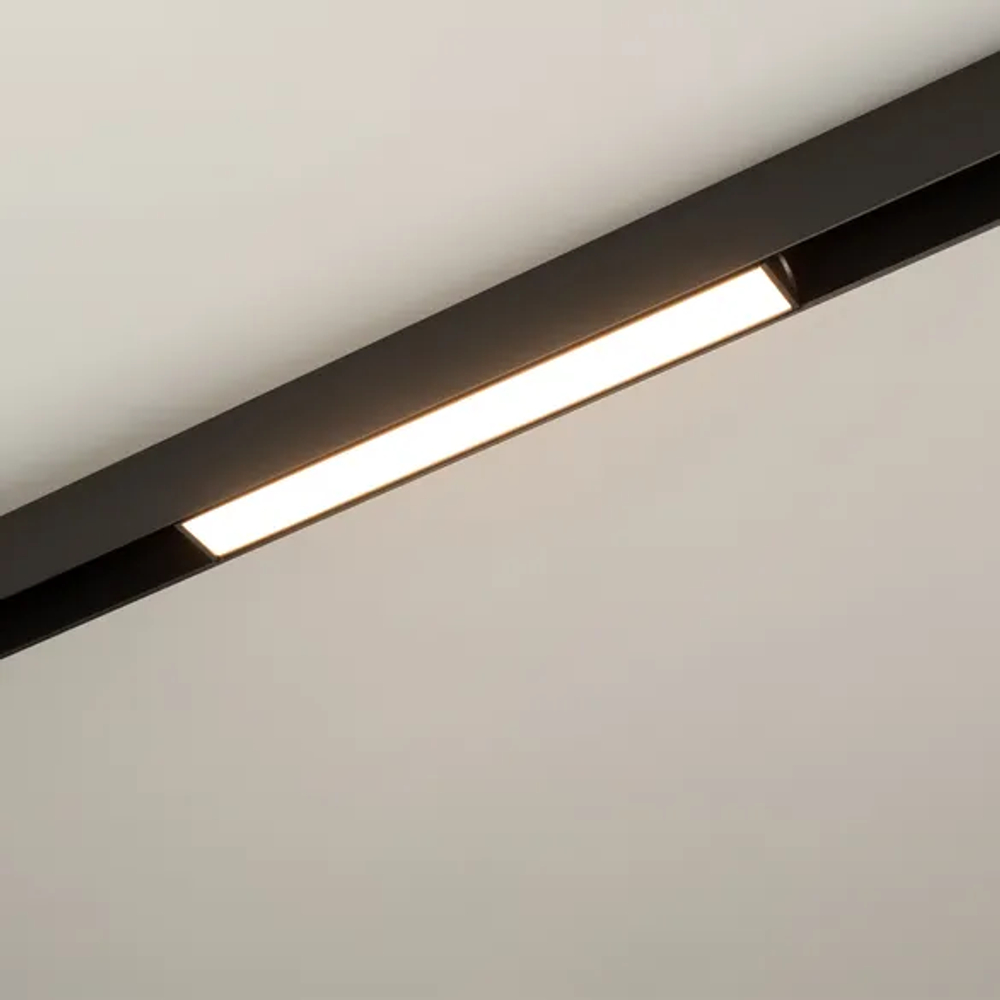 Светильник MAG-FLAT-25-L200-6W Warm3000 (BK, 100 deg, 24V) (Arlight, IP20 Металл, 5 лет) 033673