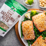 NOW Foods, Real Food, сырые орехи макадамия, несоленые, 227 г (8 унций)