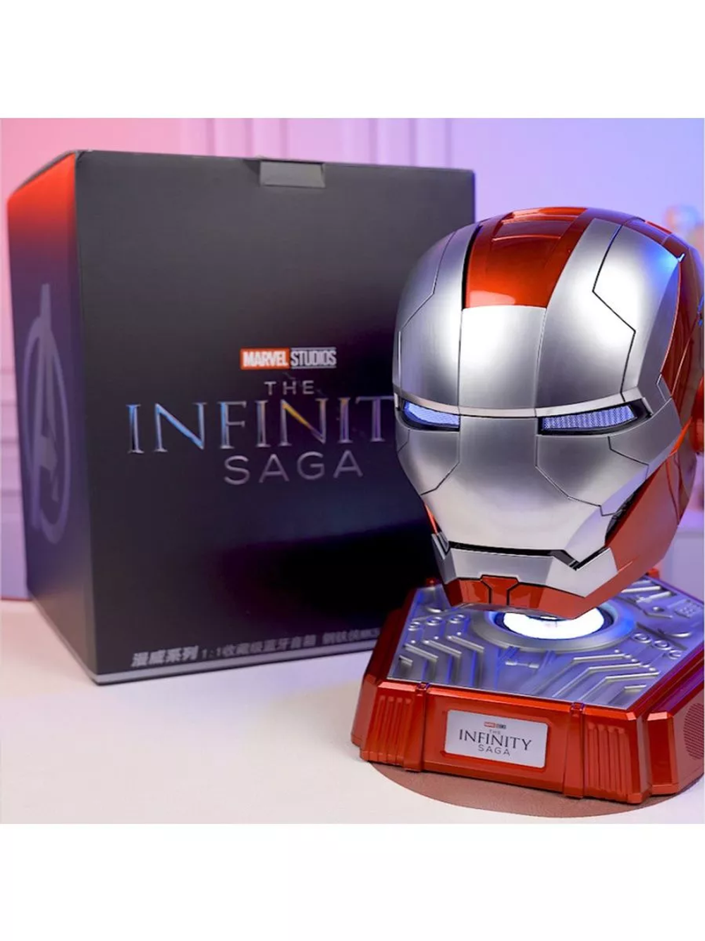Шлем Железного человека с пультом и головосым управлением The Infinity saga
