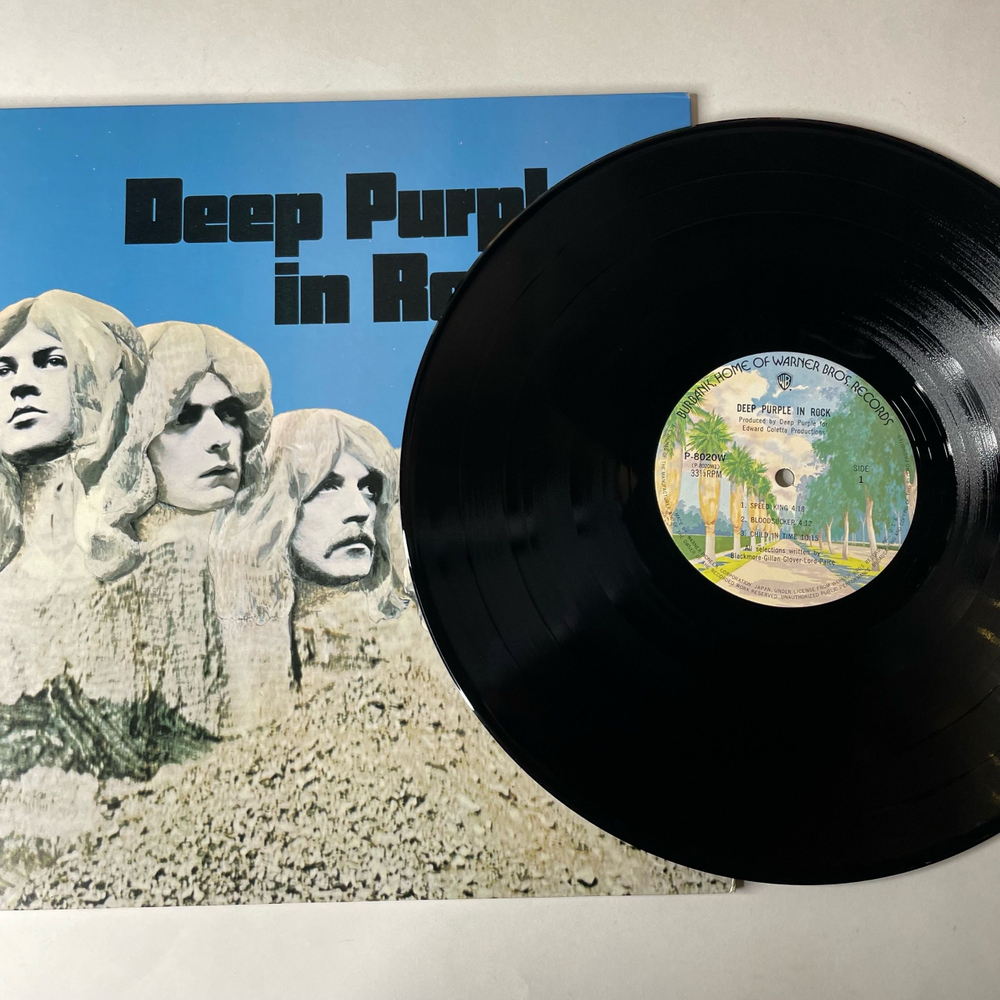 Винтажная виниловая пластинка LP Deep Purple In Rock (Япония 1974) (Без Оби) Child In Time