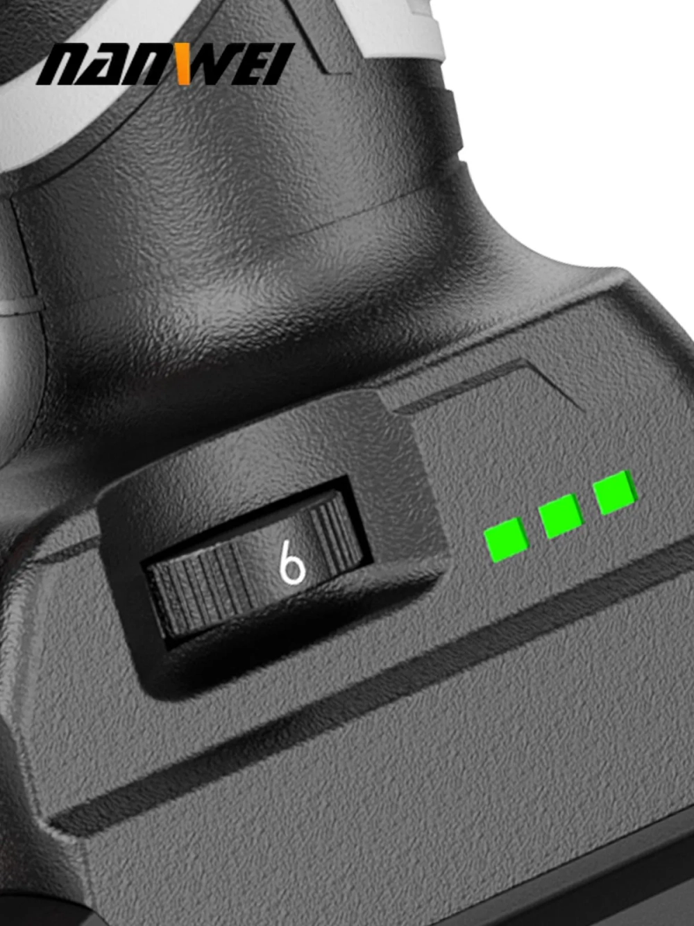 Пистолет для герметика аккумуляторный Nanwei NW-EG5010-4,20 В, 4Ah*2