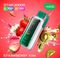 Vozol STAR 20000 - Strawberry Kiwi (5% nic)