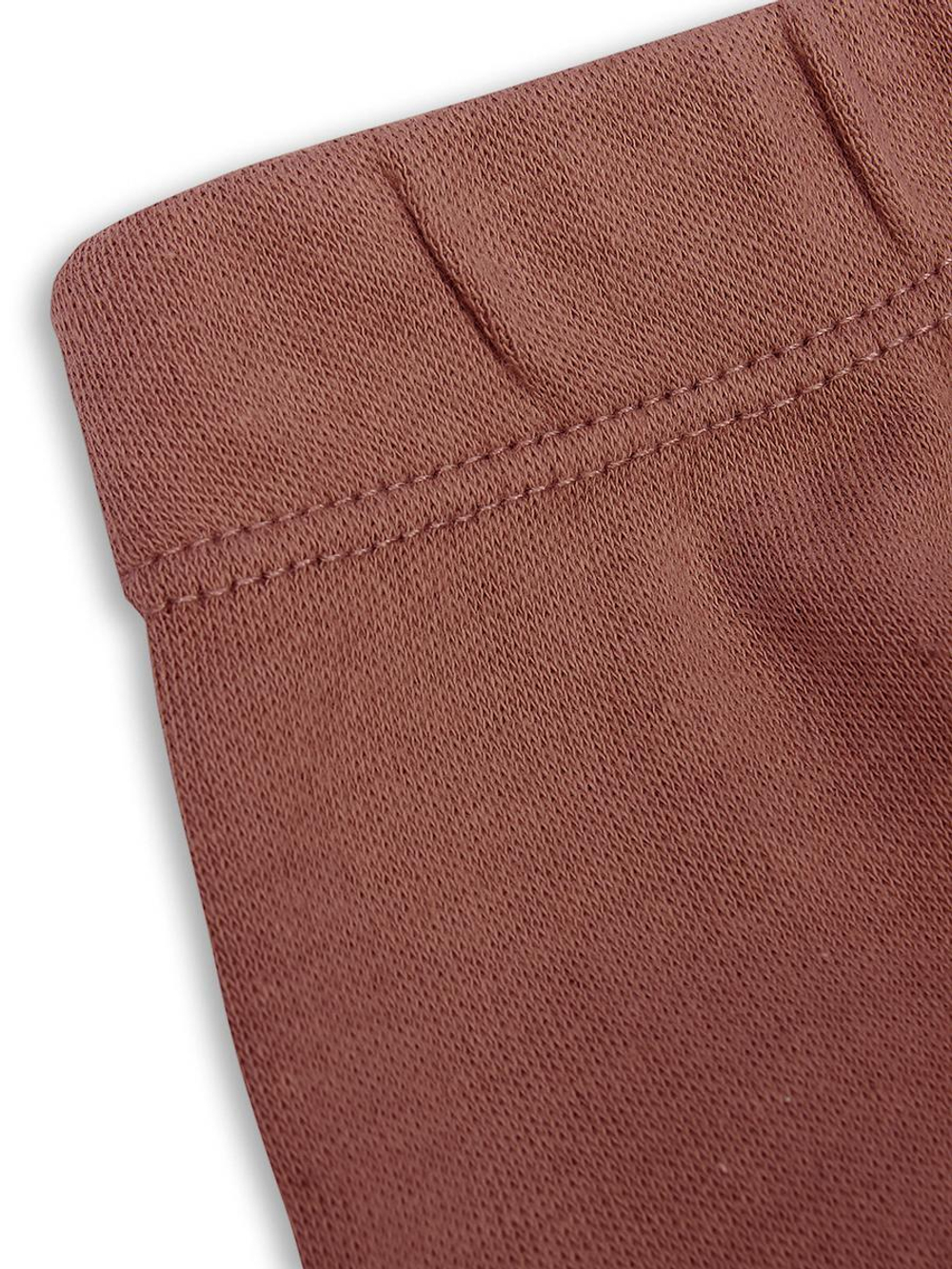 Костюм для мальчиков (свитшот, шорты) коричневый, р. 92-98 см 9097205 (MINAKU)