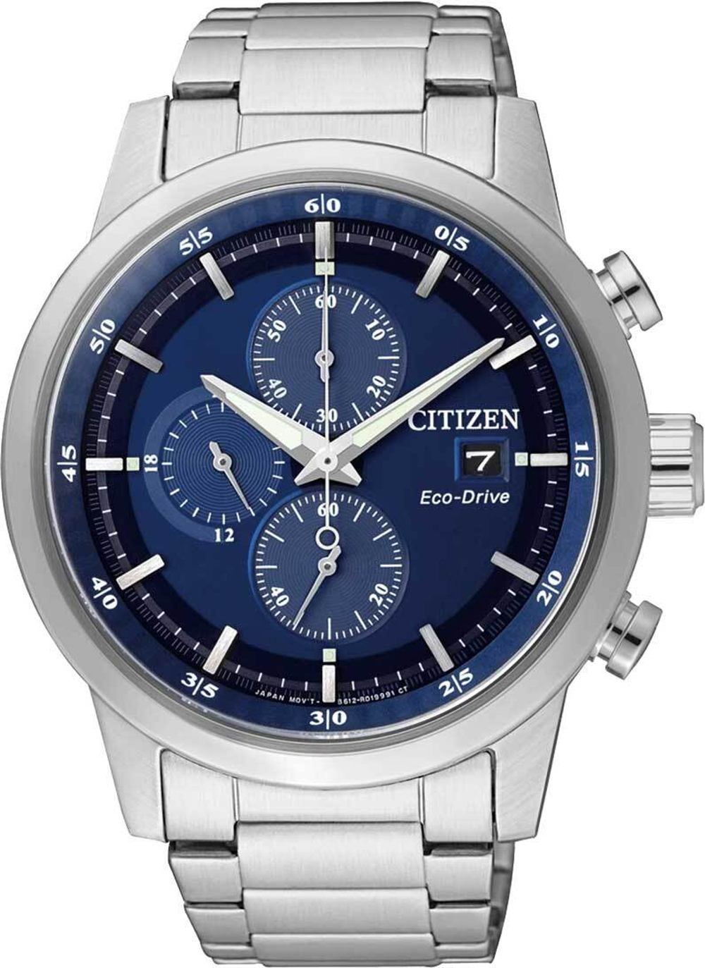 Японские наручные часы Citizen CA0610-52L с хронографом