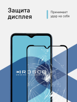 Защитное стекло ROSCO для ZTE Blade A71 (арт. ZTE-BLADEA71-FSP-GLASS-BLACK )