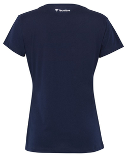 Женская теннисная футболка Tecnifibre Training Tee - marine