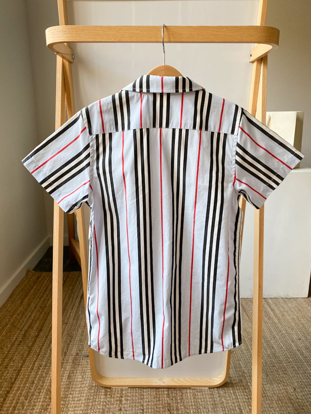Хлопковая рубашка Burberry, 140