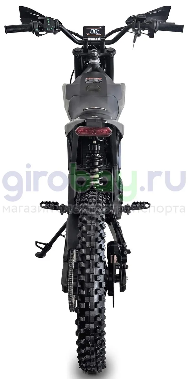 Электромотоцикл Эндуро WHITE SIBERIA BELLLUGA 02 6000W (72V/27Ah) - Чёрный фото №3
