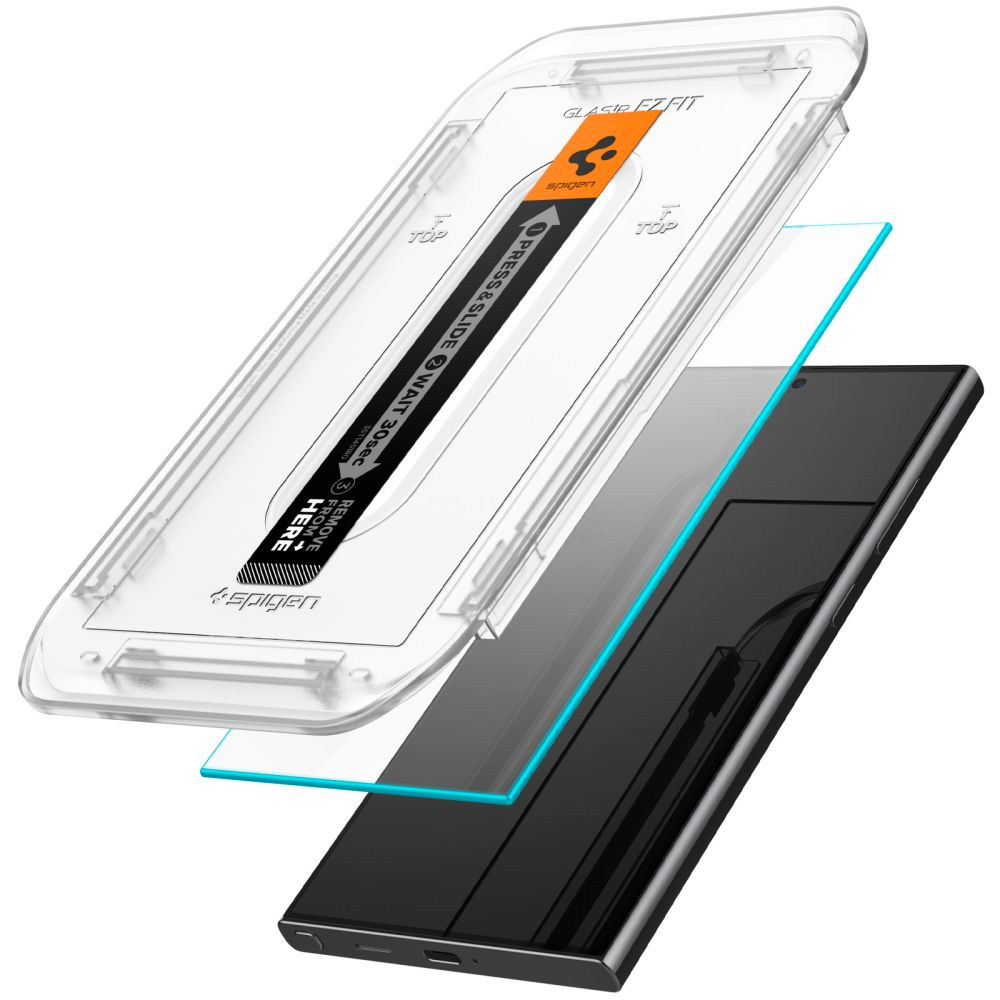 Защитное стекло Spigen Glas.tR EZ Fit 2 шт. для Samsung Galaxy S24 Ultra Clear