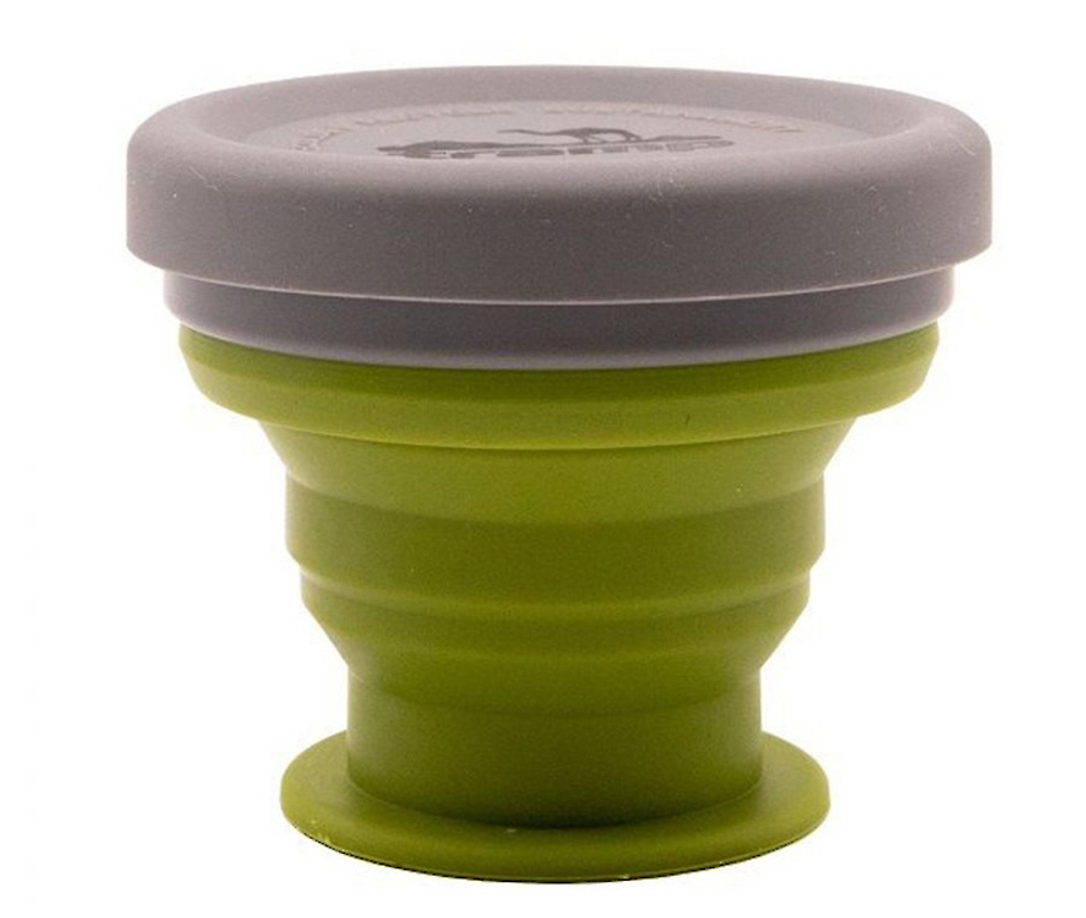 Стакан силиконовый 200 мл Tramp TRC-126-olive