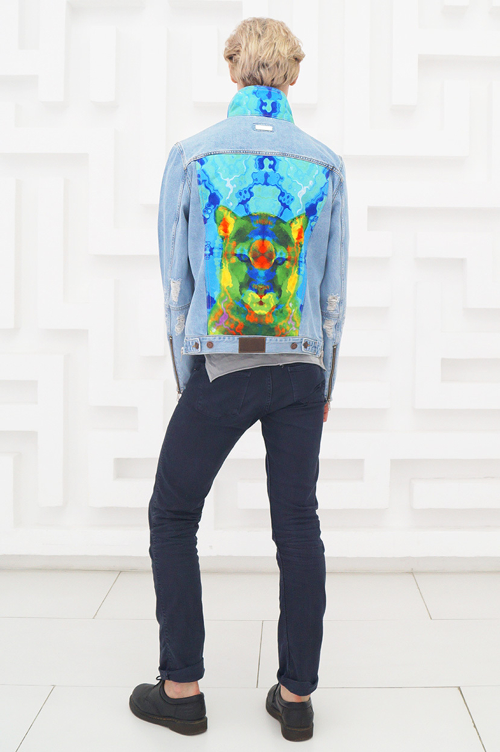 LIGVIANNI Джинсовая куртка Denim Jacket Lynx
