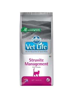 Vet Life Struvite Management Корм для кошек 2 кг