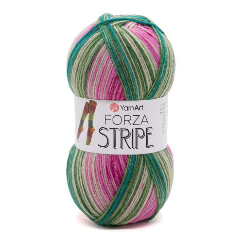 Пряжа YarnArt Forza Stripe (2808)