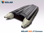 Лодка надувная моторная solar-500 caravan jet tunnel