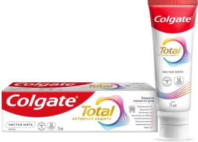 Colgate Total 12 Чистая мята 75мл Зубная паста