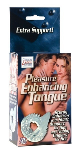 Эрекционное кольцо для пениса из силикона TONGUE