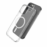 Накладка для i-Phone 15 Pro Hoco Magnetic series силикон прозрачный
