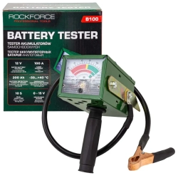 Тестер аккумуляторных батарей аналоговый (12V, 100А) RockFORCE RF-B100