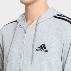 Толстовка мужская ADIDAS M 3S FT FZ HD