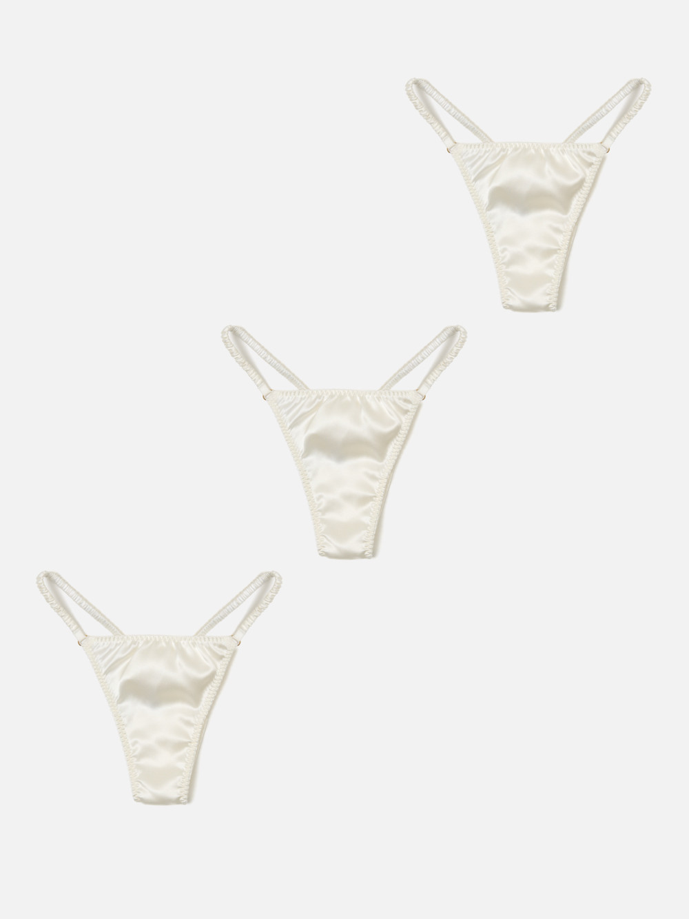 Набор стринг Muse MILKY WHITE