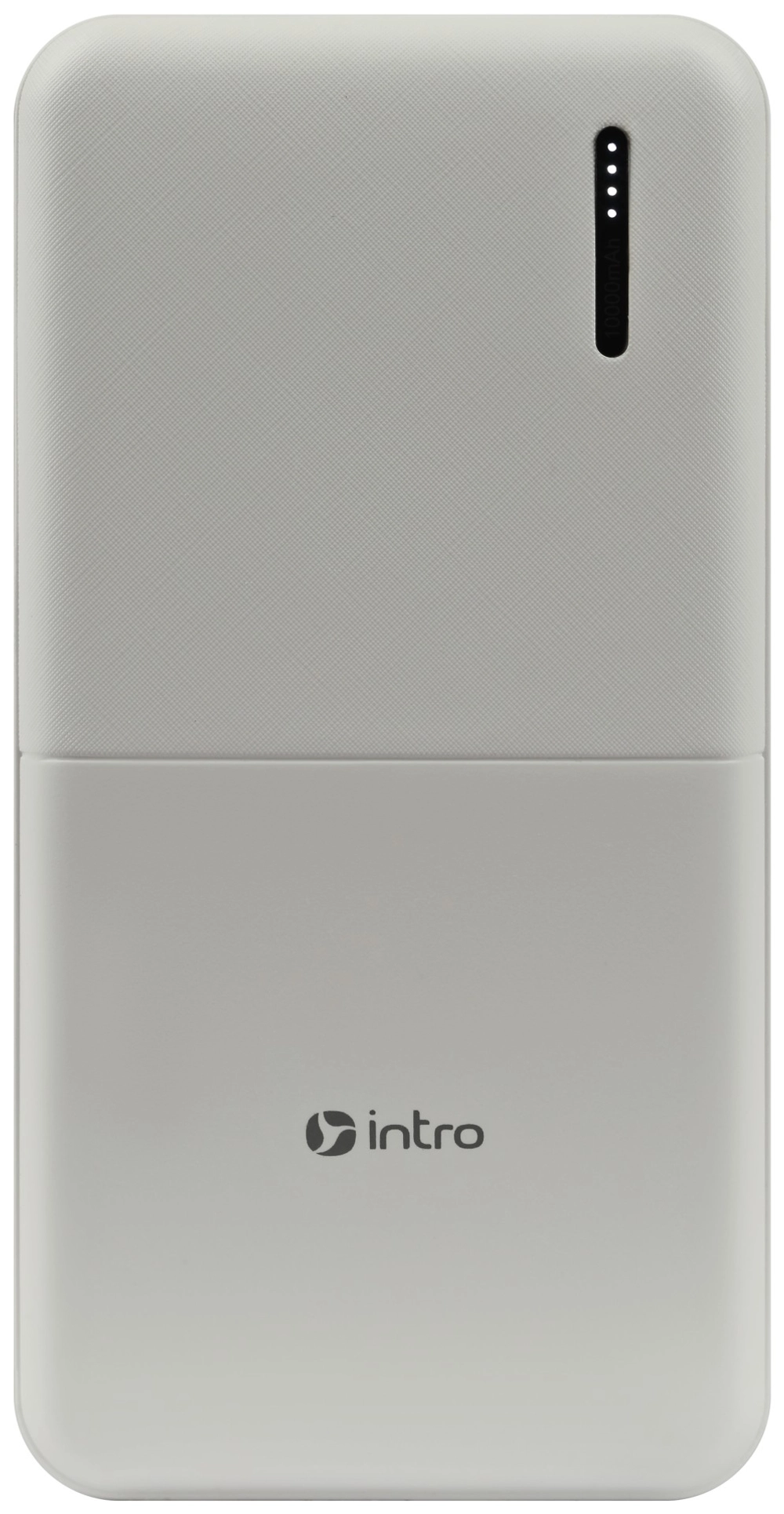 Устройство зарядное портативное Power bank Intro ZX10 2,1А 10000mAh белый