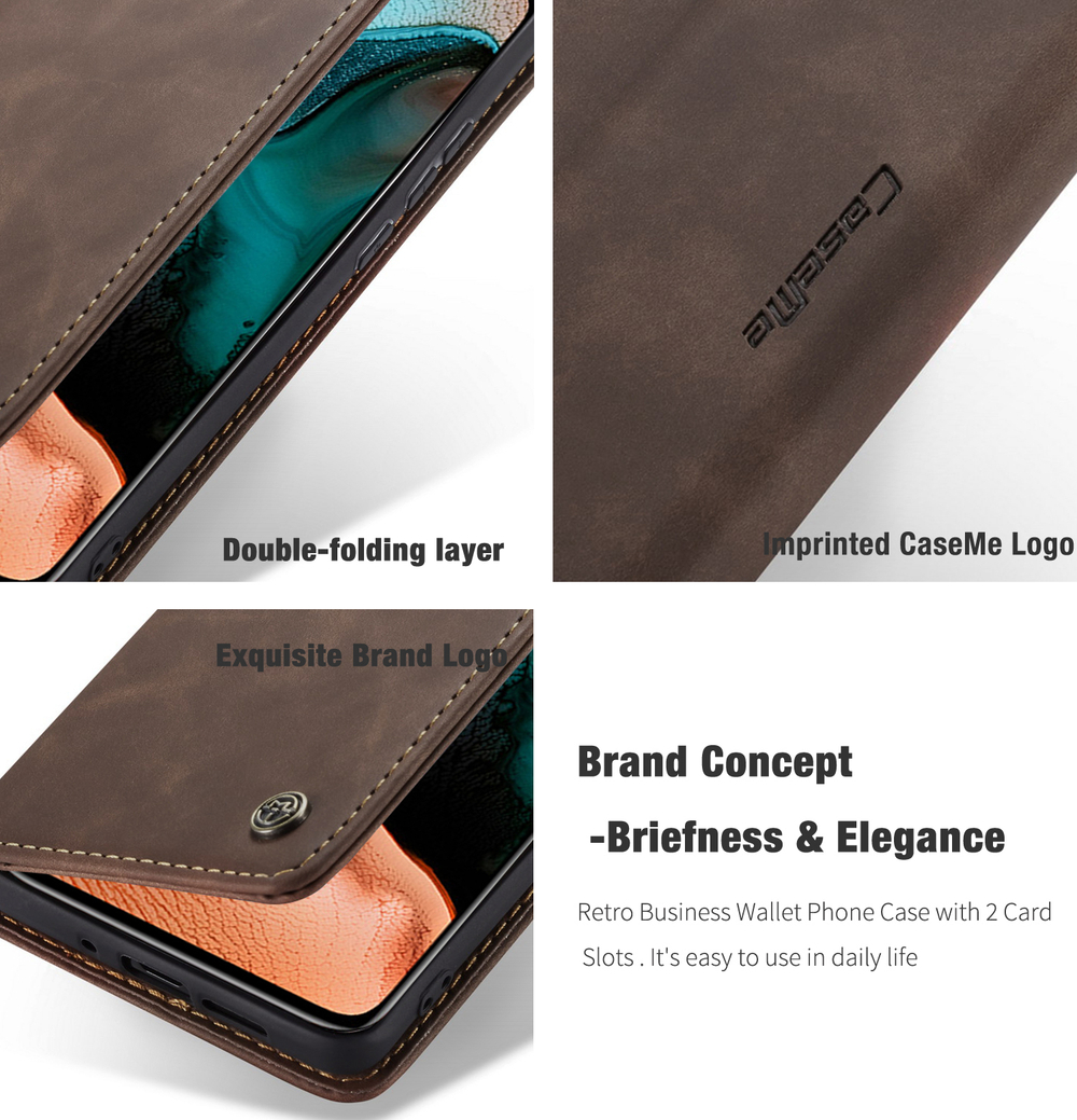 Чехол-книжка CaseMe Matte Poco F2 Pro