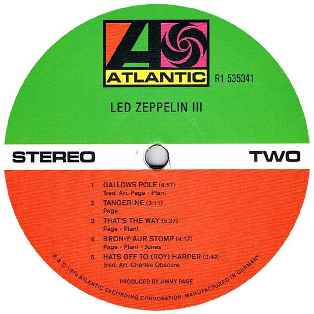 Led Zeppelin / Led Zeppelin III (Deluxe Edition)(2LP)